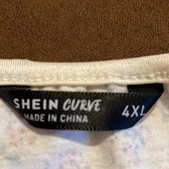 Shein Curve 4X, corset-crop top - Picture 2 of 2